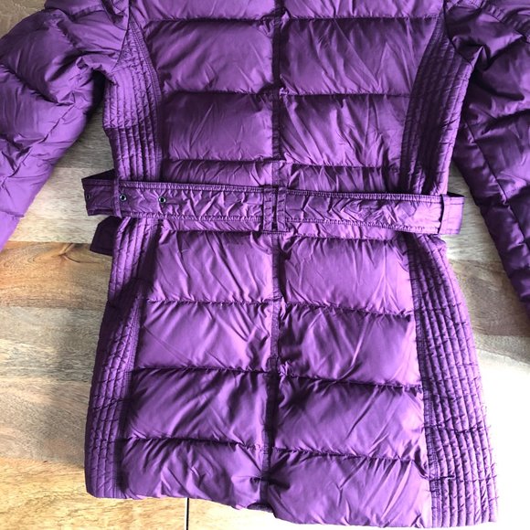 Authentic Burberry Brit Down Puffer Purple XS - Picture 7 of 9